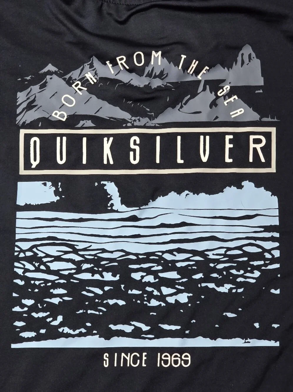 Quiksilver Men's SPF 50 Hooded Longsleeve Surf Tee Shirt Sz XL *NWT